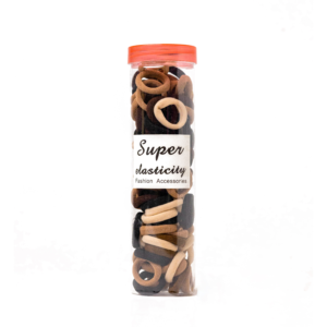 Girls cute elastic hair band - Brown