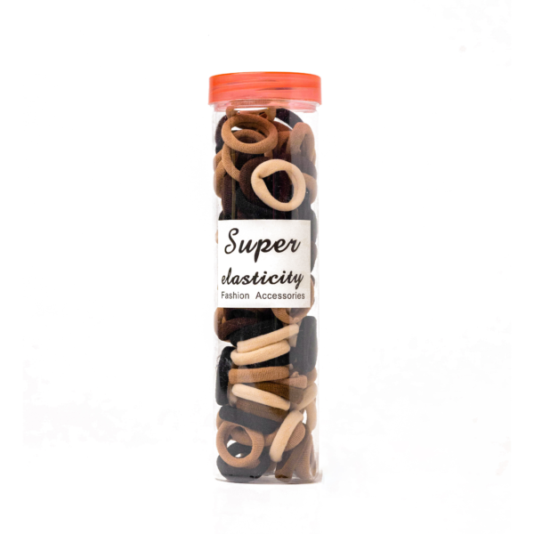 Girls cute elastic hair band - Brown