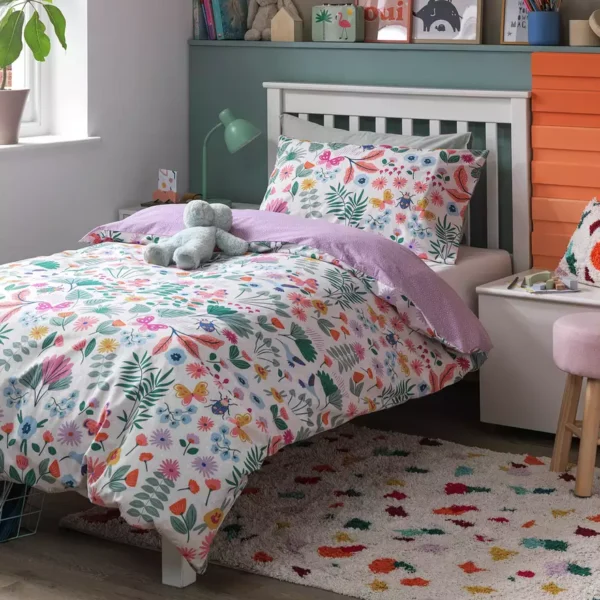 Habitat Kids Enchanted Symmetry Floral Bedding Set - Toddler