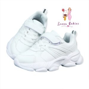 B1 Unisex sports Ascent White school shoes/Campus shoes