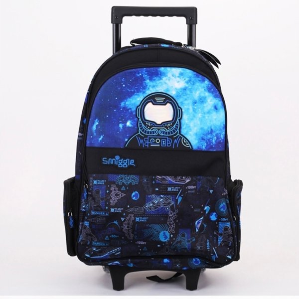 Trolley Backpack With Light Up Wheels