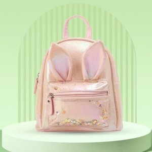 Bunny Ears Mini Backpack pink