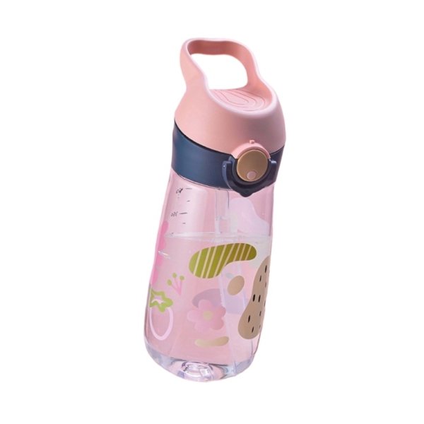New pink portable Children’s bottle