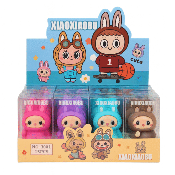 ✨ XiaoXiaoBu Cartoon Bunny Pencil Sharpeners