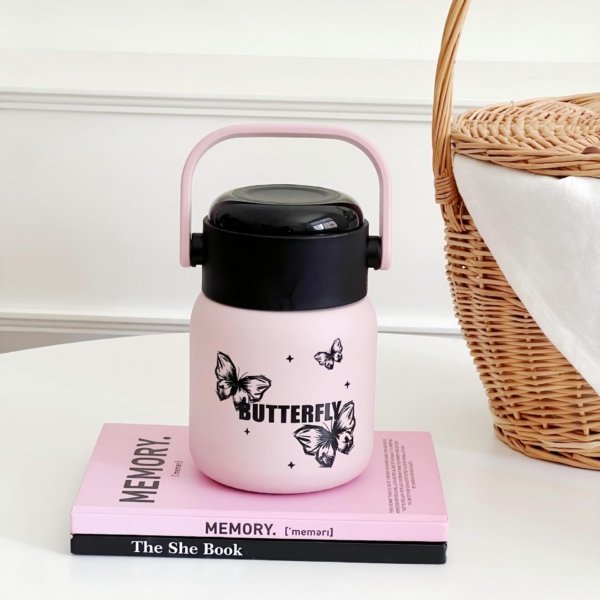 🦋 Butterfly Dreams Thermos Set –  Food Flask (660ml)