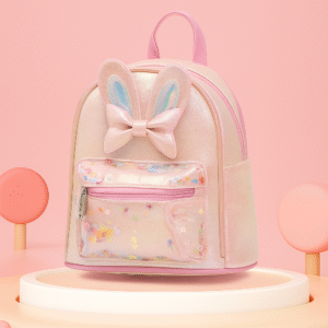 Bunny Ears Glitter Mini Backpack