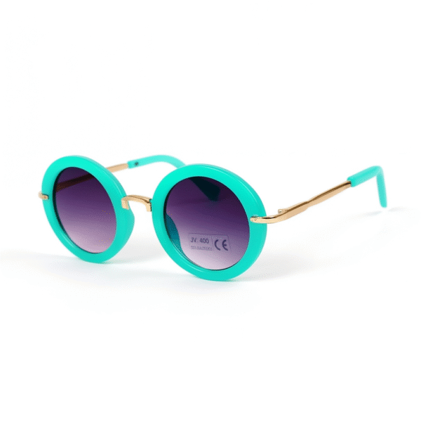 Green Round eye Sunglasses