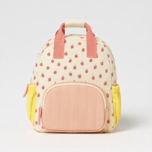 Floral Cozy Cat Toddler Backpack