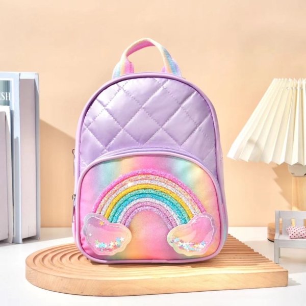 Rainbow Spark Mini Backpack purple