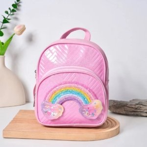Rainbow Spark Mini Backpack pink