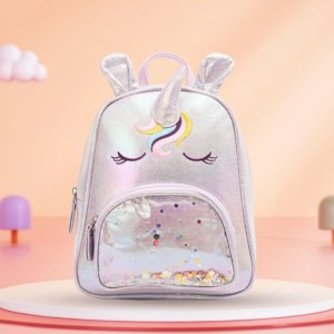 Unicorn Dreams Mini Backpack purple
