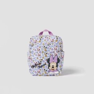 Minnie Mouse Pastel Leopard Kids Backpack