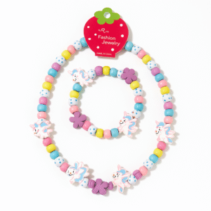 ✨ Magical Unicorn Bead Jewelry Set