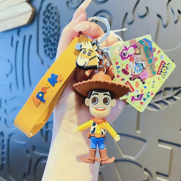 Cowboy Hero Keychain Charm