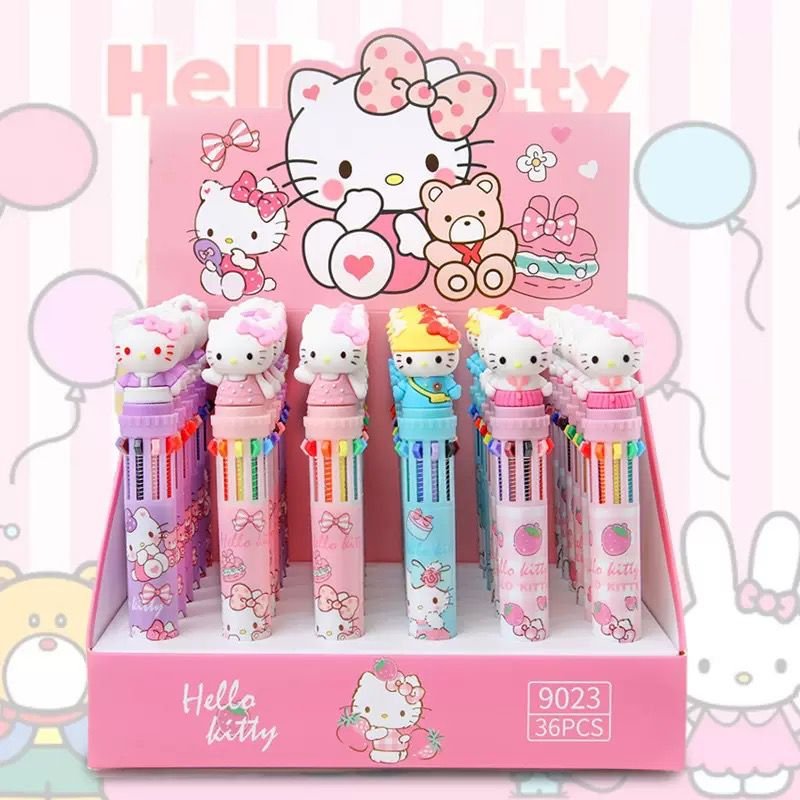 Hello Kitty, multicolored pen