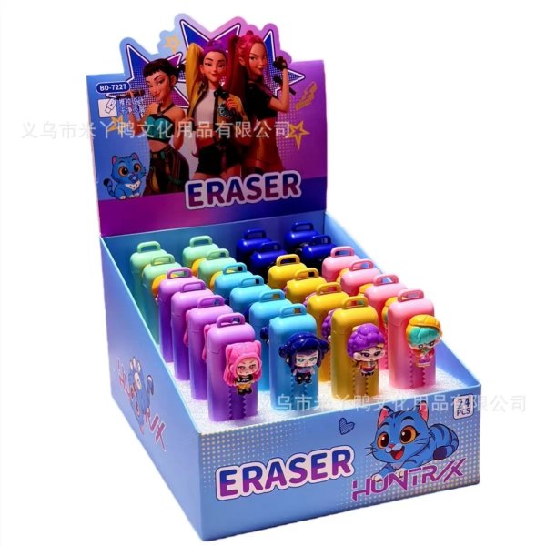 K-pop Demon Hunter Figure Retractable Eraser