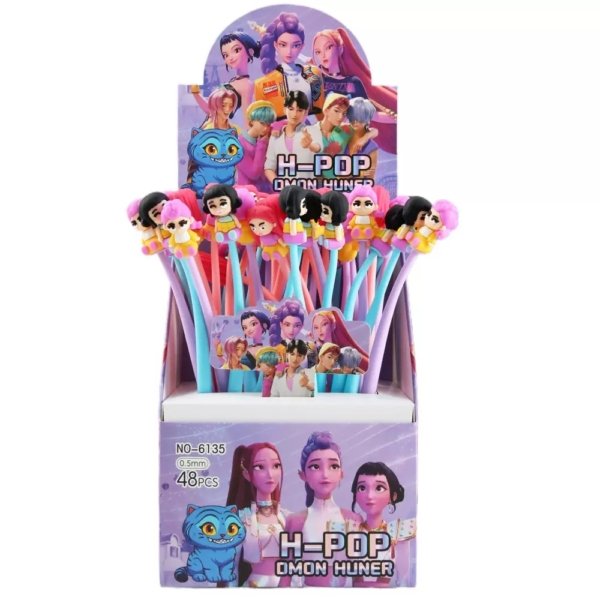 K-pop Demon HunterFlexible Cartoon Gel Pen (Single Piece)
