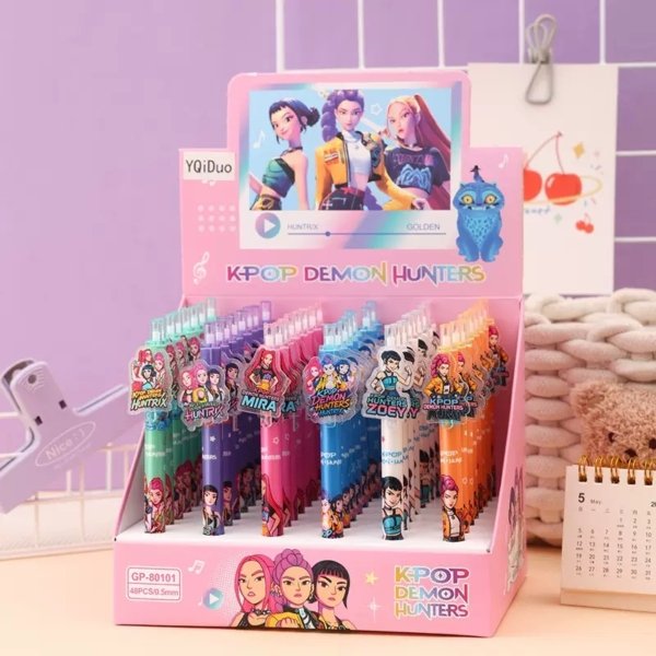Kids Cartoon Gel Pen Set