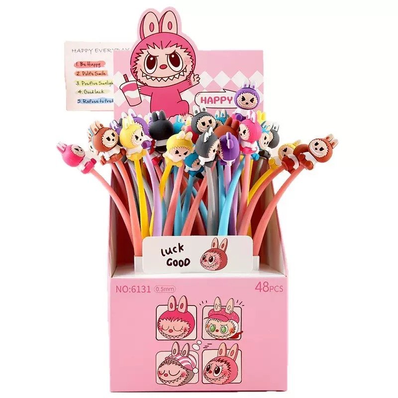 Labubu Flexible Character Gel Pen (Single Piece)3