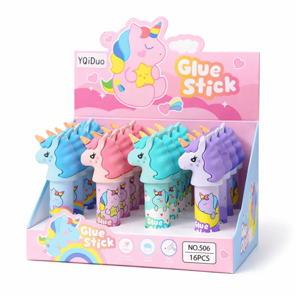 Unicorn Character Glue Stick