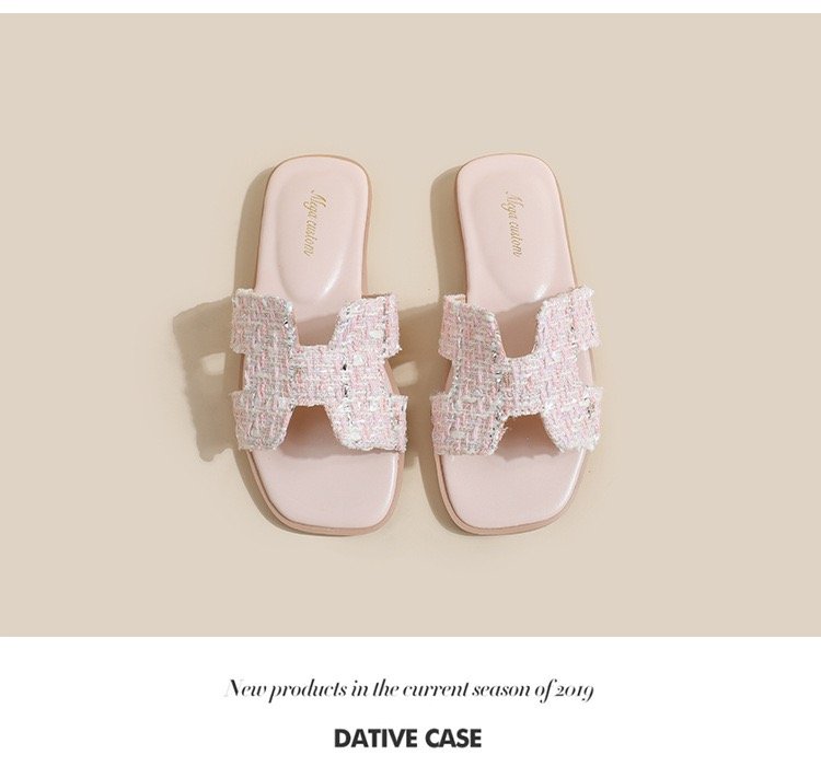 pGlitter Luxe Slide Sandals1