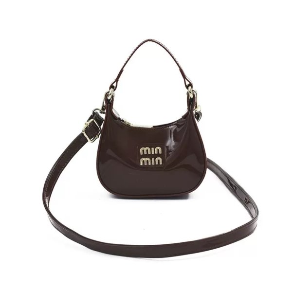 Mini Chic Shoulder Bag - Brown