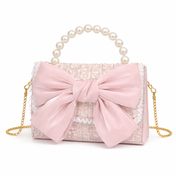 Pearl Bow Princess Mini Bag