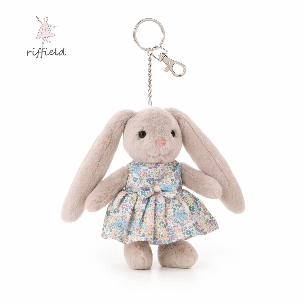Blossom Bunny Keychain2