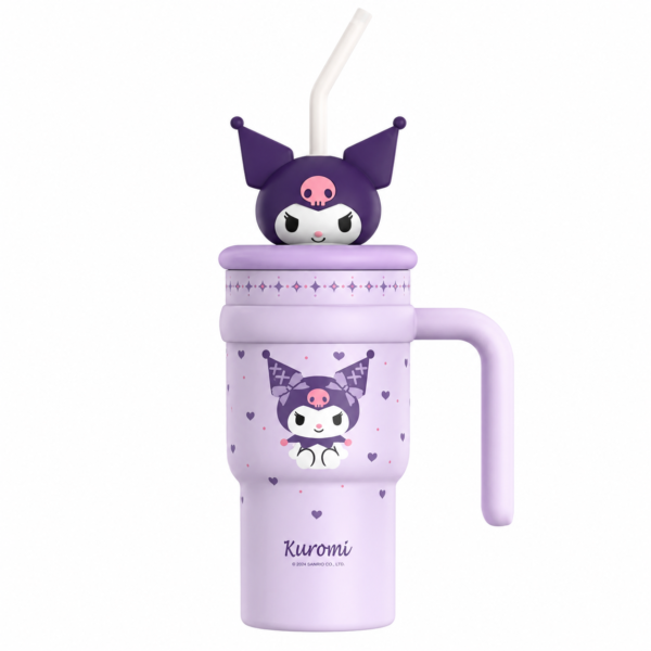 Kuromi Character Insulated Travel Cup – 770ml