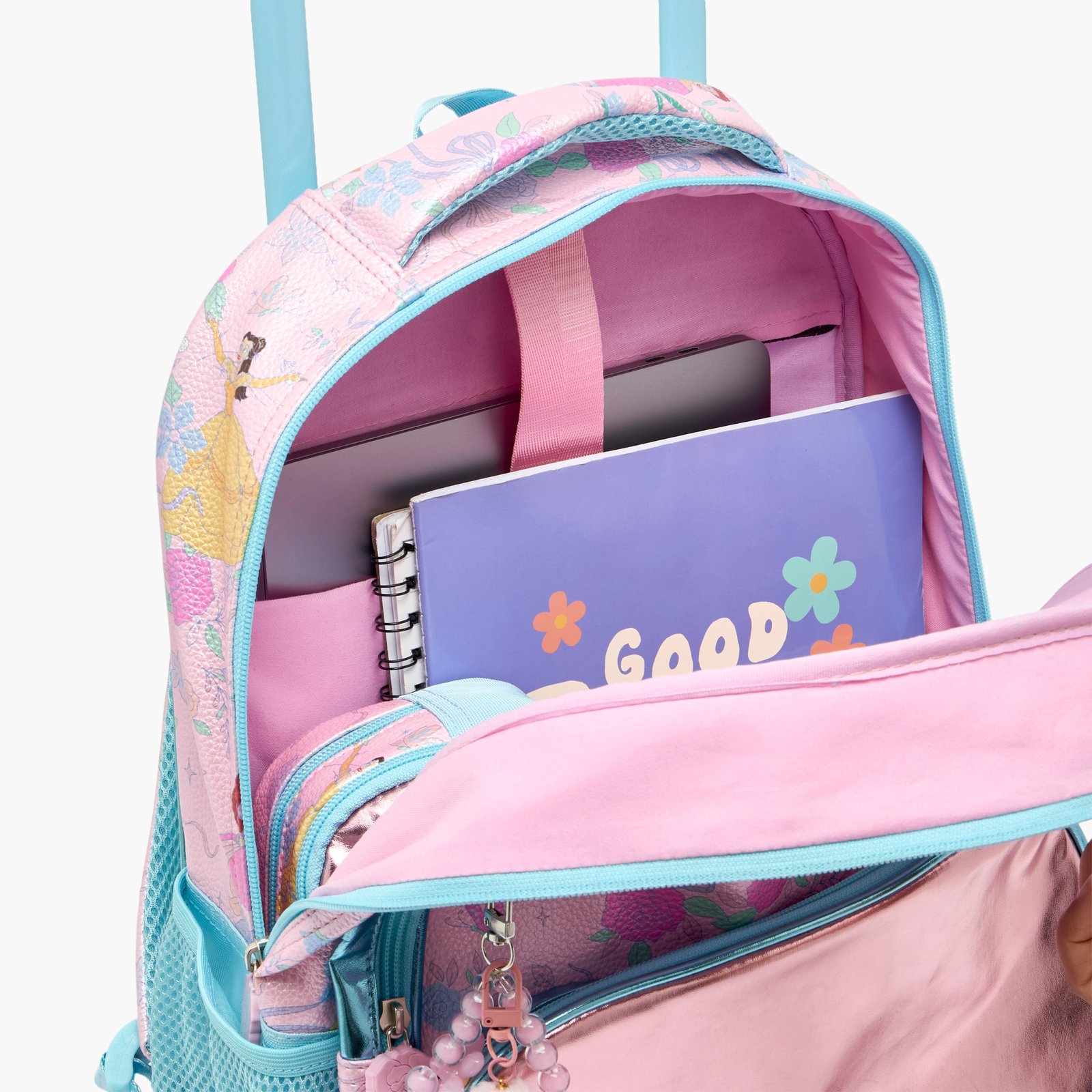 Disney Princess Print Trolley Bag for Girls4