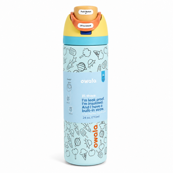 Galaxy Owala FreeSip Insulated Water Bottle