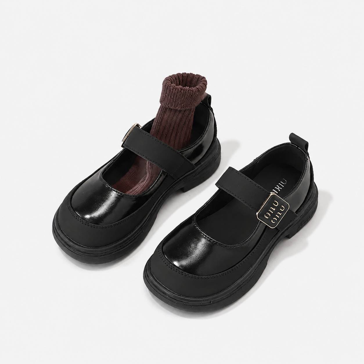 Girls’ Classic Patent Mary Jane School Shoes2