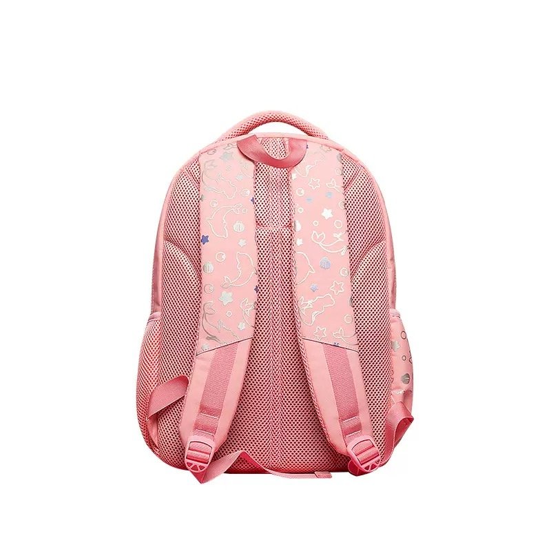 Girls’ Mermaid Sparkle School Backpack – Pink3