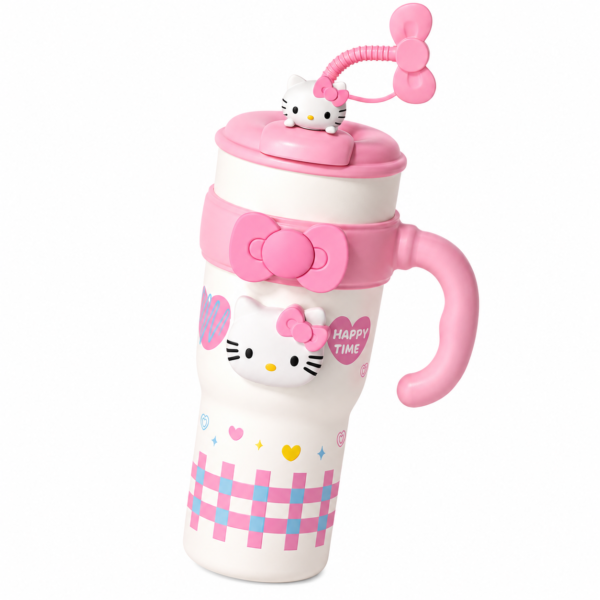Hello Kitty 1.1L Insulated Travel Cup -Pink