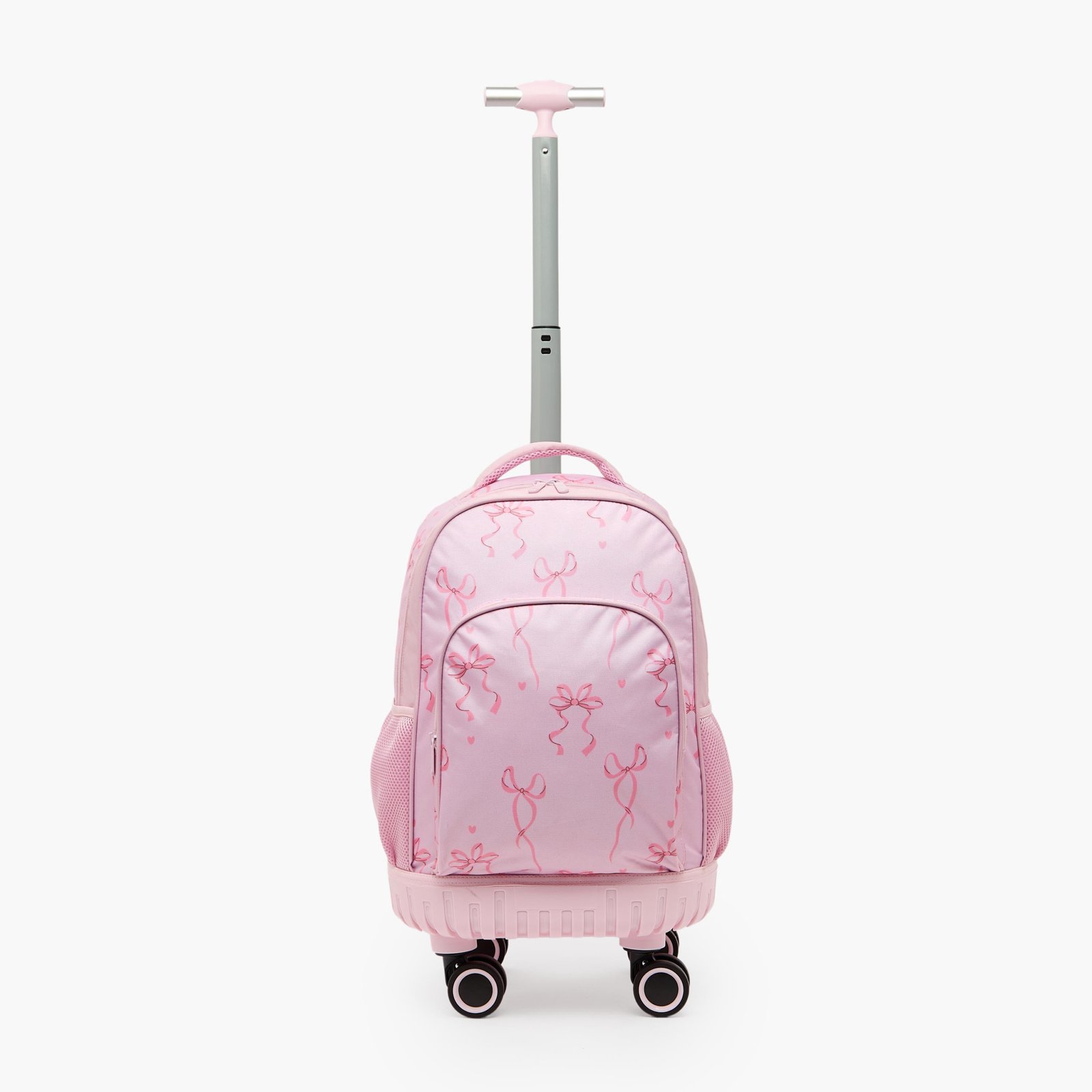 Juniors Bow Print 3-Piece School Trolley Bag Set3