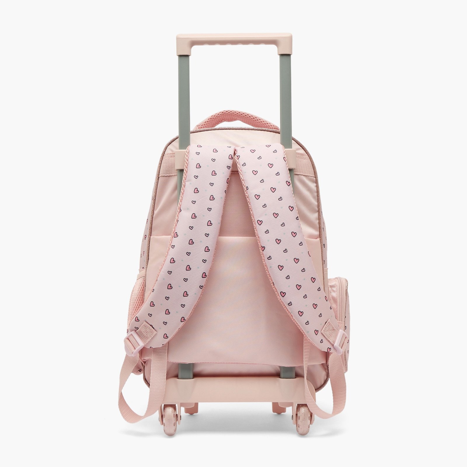 Juniors Rabbit Print 3-Piece School Trolley Bag Set7