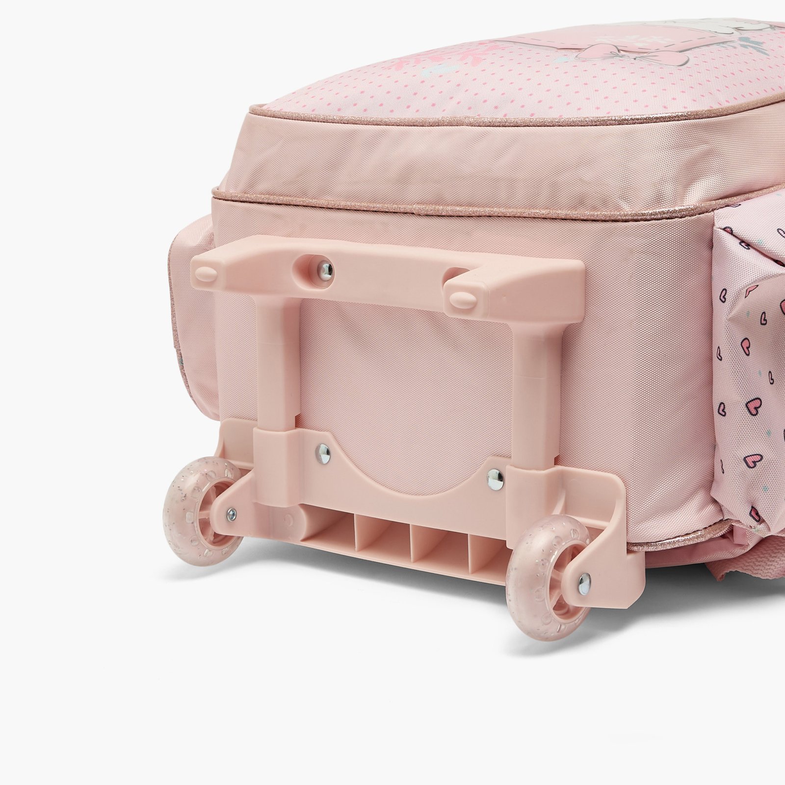 Juniors Rabbit Print 3-Piece School Trolley Bag Set8