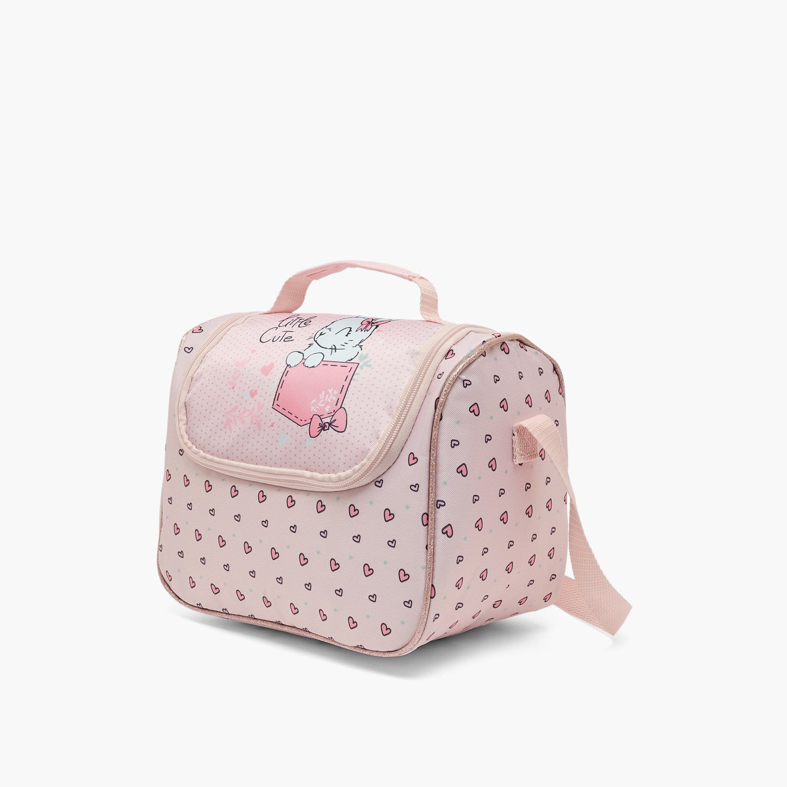 Juniors Rabbit Print 3-Piece School Trolley Bag Set9