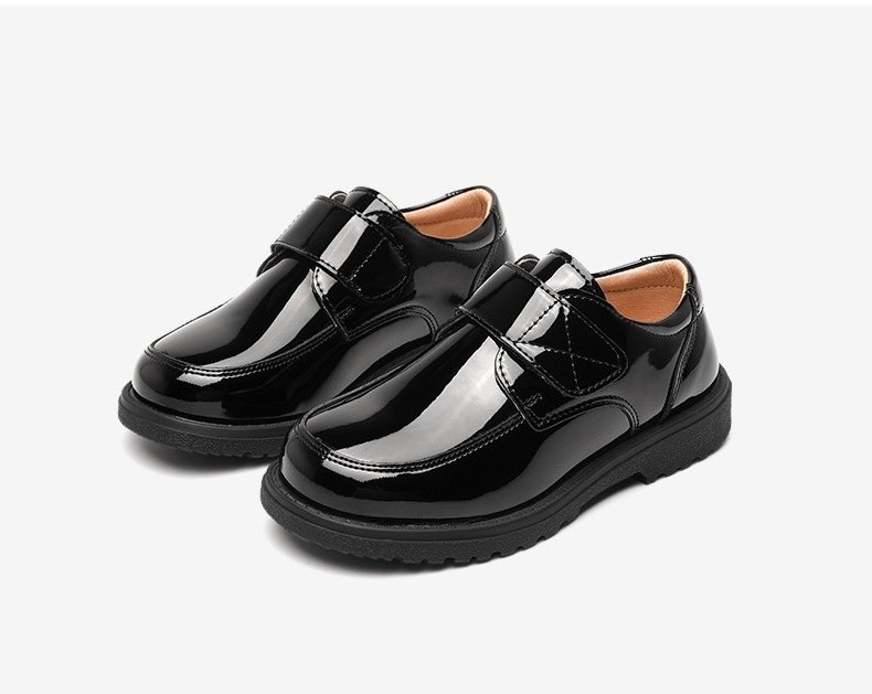 Kids’ Patent Black School Shoes1