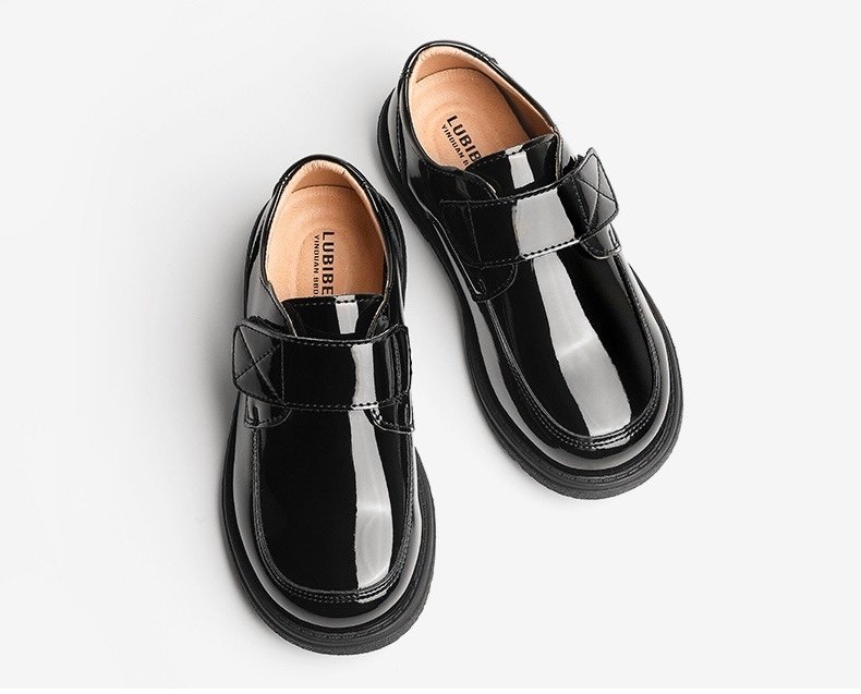 Kids’ Patent Black School Shoes3