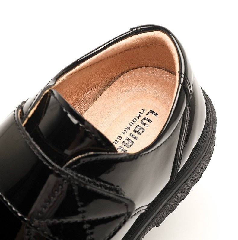 Kids’ Patent Black School Shoes5