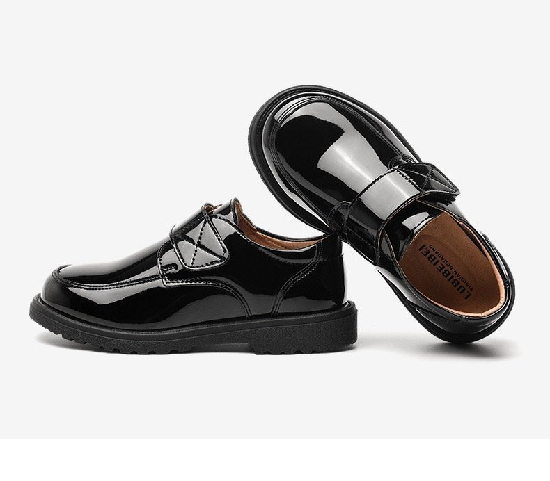 Kids’ Patent Black School Shoes6