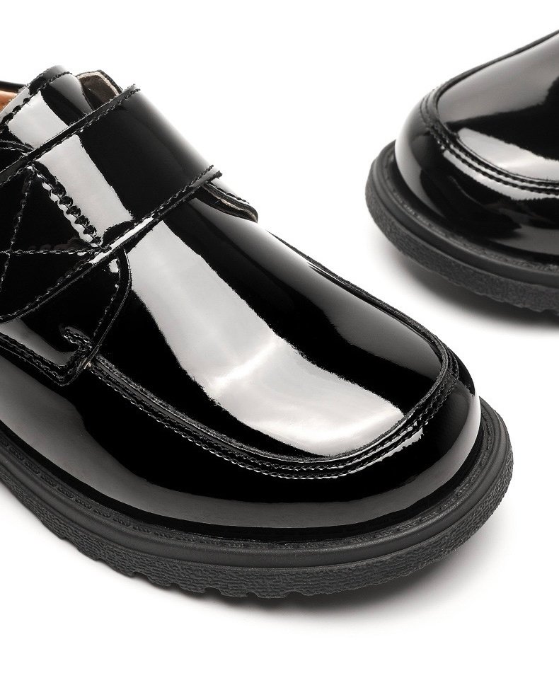 Kids’ Patent Black School Shoes8