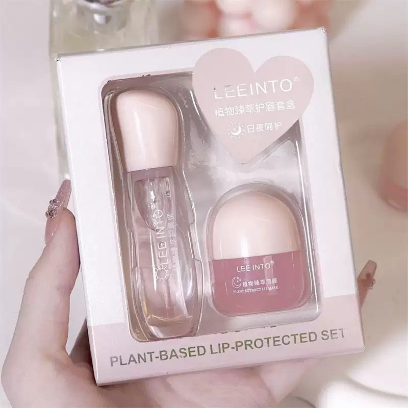 LEEINTO Plant-Based Lip Care Duo Set1