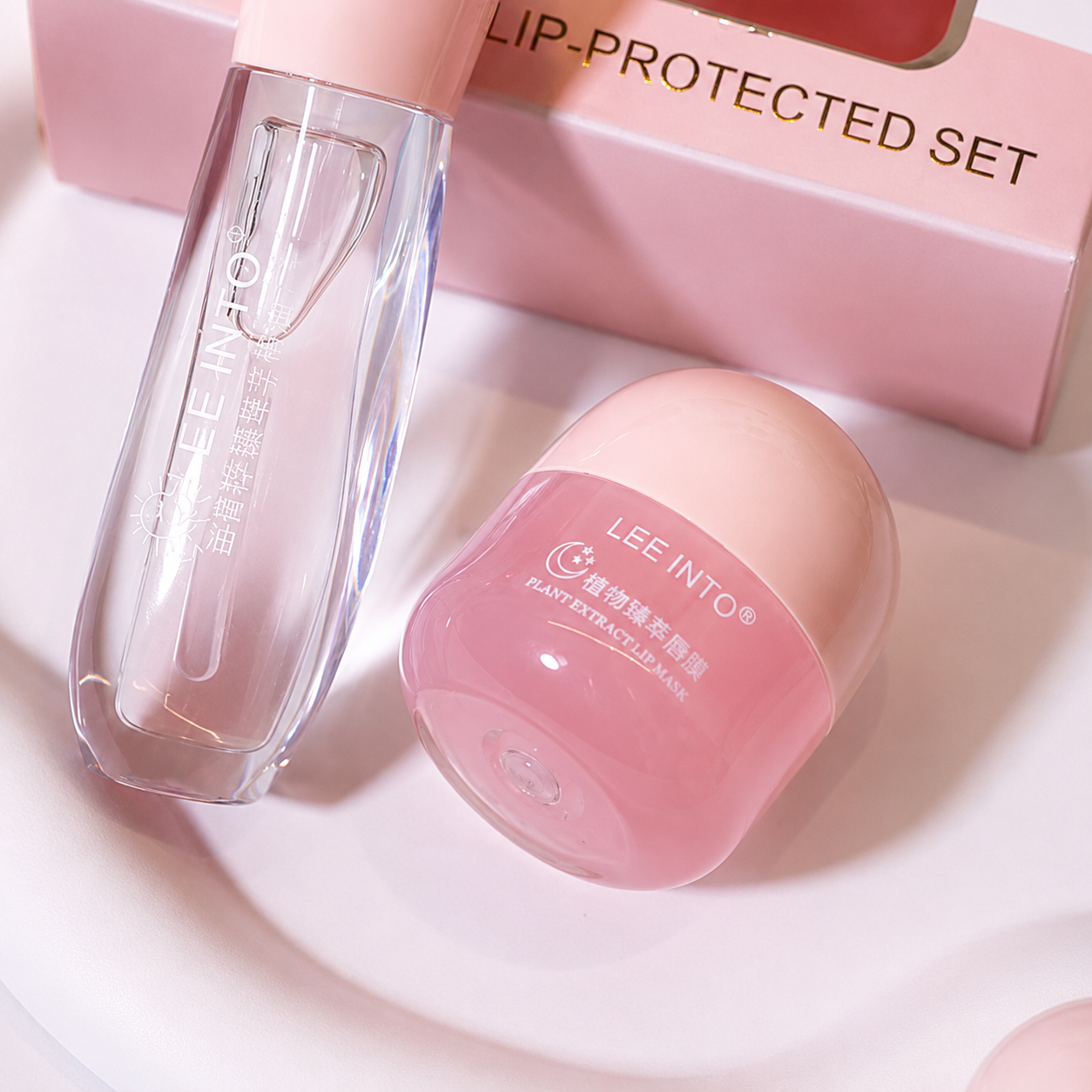 LEEINTO Plant-Based Lip Care Duo Set3