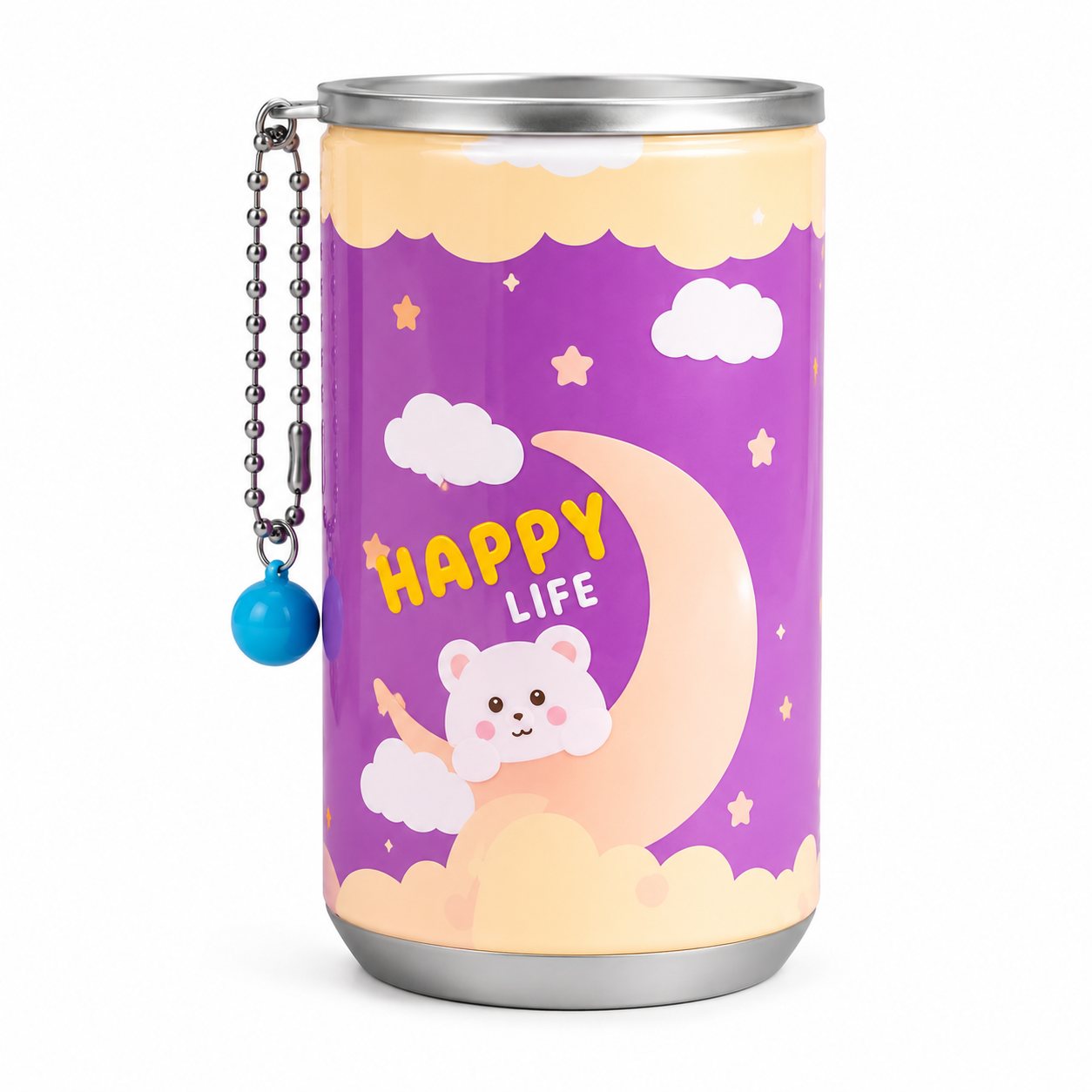 Mini Cartoon Wet Wipes Canister Keychain1