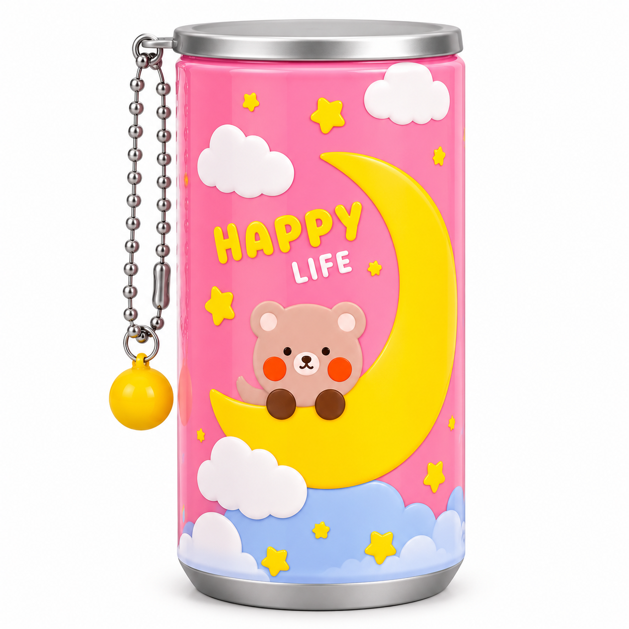 Mini Cartoon Wet Wipes Canister Keychain3