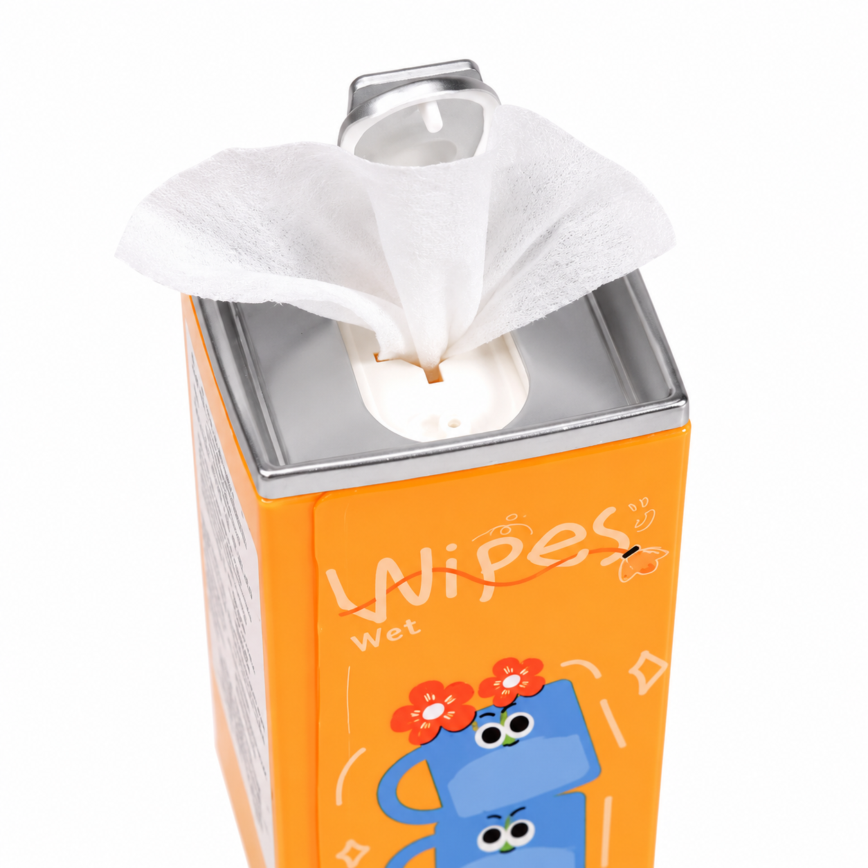Mini Cartoon Wet Wipes Case with Refillable Wipes6