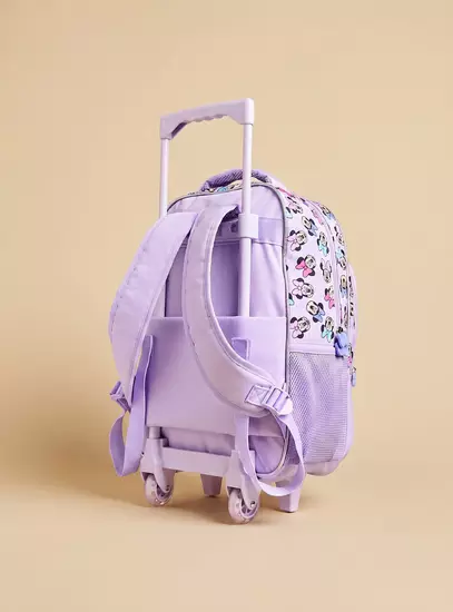 Minnie Mouse Print 5-Piece Trolley Backpack Set2