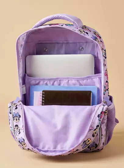 Minnie Mouse Print 5-Piece Trolley Backpack Set4